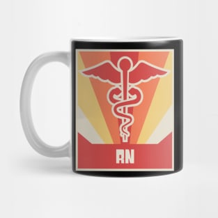 Vintage Cadeuces | RN Registered Nurse Nursing Gift Mug